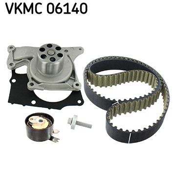 SKF 414938 VKMC 06140 - Vezérlés készlet, fogasszíj szett (szíj+görgők+vízpumpa)